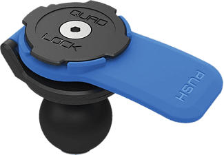 QUAD LOCK Ball Adapter Mount - Kugelkopf-Adapter-Halterung (Schwarz/Blau)