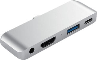 SATECHI ST-TCMPHS - Adaptateur Pro Hub Mobile (Argent)