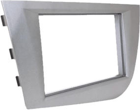 RTA 002.122-0 - Doppio DIN mascherina (Grigio)