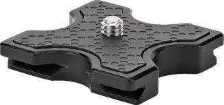 JOBY QR Plate 5K - QR Platte (Schwarz)