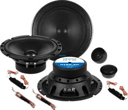 CRUNCH GTS-6.2C - Auto-Lautsprecher (Schwarz)