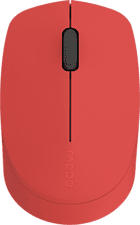 RAPOO M100 Silent - Maus (Rot)