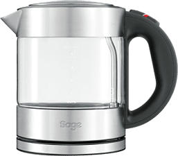 SAGE the Compact Kettle Pure - Bouilloire (Argent/Noir)