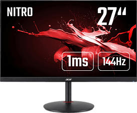 ACER Nitro XV272UP - Moniteur Gaming (27 ", WQHD, 144 Hz, Noir)