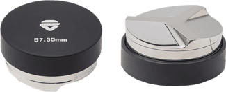 LELIT PLA472A - Mahlkaffee-Verteiler (Edelstahl/Schwarz)