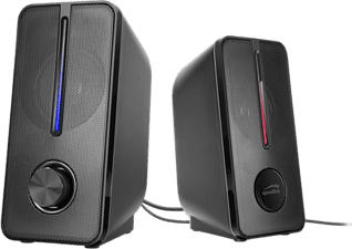 SPEEDLINK Badour Illuminated - Altoparlanti PC (Nero)