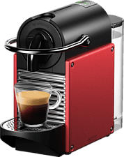 DE-LONGHI Pixie EN 124.R - Machine à café Nespresso® (Rouge)