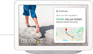 GOOGLE Nest Hub - Smart-Home-Steuerung (Hellgrau)
