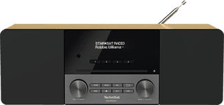 TECHNISAT DIGITRADIO 3 - Radio numérique (DAB+, FM, DAB, Chêne/Noir)