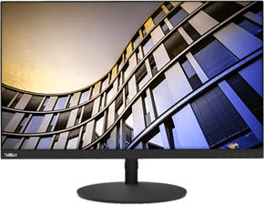 LENOVO ThinkVision T27p-10 - Monitor (27 ", UHD 4K, 60 Hz, Schwarz)