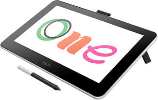 WACOM One 13 - Kreativ-Stift-Display (Schwarz/Weiss)