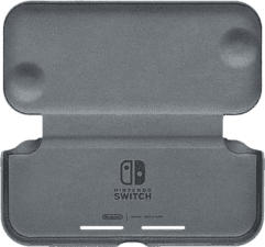 NINTENDO Flip Cover & Screen Film - Flip Cover + Protecteur d'écran pour Nintendo Switch Lite (Noir)