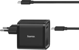 HAMA 200005 - Alimentatore per notebook USB-C (Nero)