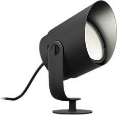 PHILIPS Hue White and Color Ambiance Lily XL Outdoor - Garten-Sockelleuchte (Schwarz)