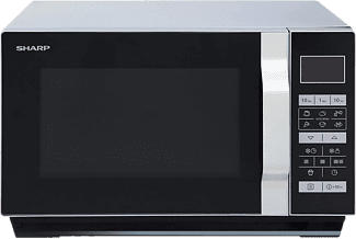 SHARP R660S - Mikrowelle (Silber/Schwarz)