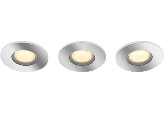 PHILIPS Hue White Ambiance Adore - Plafonnier salle de bain (Argent)