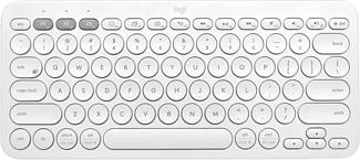 LOGITECH K380 Multidispositivo (Qwertz) Svizzero - Tastiera Bluetooth (Bianco)