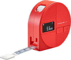 PIE Smart Tape Measure - Körper-Massband (Rot/Weiss)