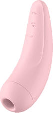 SATISFYER Curvy 2+ - Vibratore clitorideo (Rosa)
