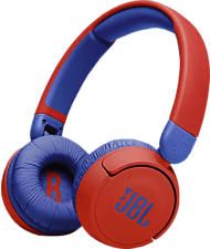 JBL Jr310 BT - Cuffie (On-ear, Blu/Rosso)