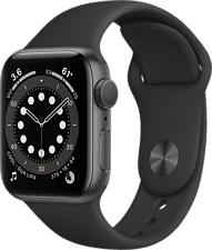 Profital - APPLE Watch Series 6 (GPS) 40 mm - Smartwatch (130 - 200 mm,  Fluoroelastomero, Grigio siderale/Nero) CHF 399.95 da MediaMarkt