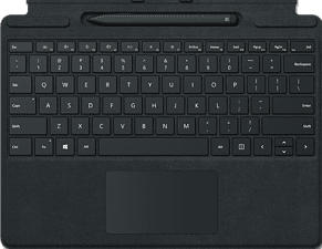 MICROSOFT Surface Pro X Signature Keyboard + Slim Pen - Tastatur und Digital-Pen (Schwarz)