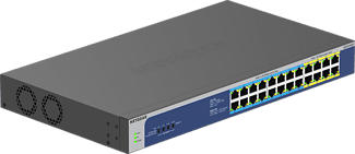 NETGEAR GS524UP - Switch (Grigio/Blu)