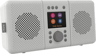 PURE DIGITAL Elan Connect+ - Internetradio (DAB, DAB+, FM, Internet radio, Hellgrau)