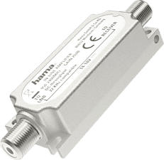HAMA 205233 INLINE AMPLIFIER - Amplificateur en ligne SAT (Argent)