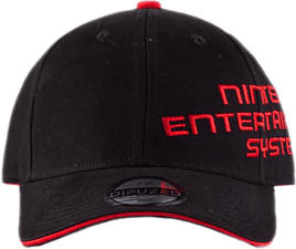 DIFUZED Nintendo: NES Logo - Kappe (Schwarz)