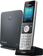 YEALINK W60P - Schnurlostelefon (Silber)