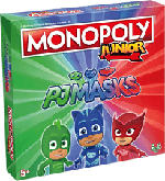 MediaMarkt WINNING MOVES Monopoly Junior - Pyjamasques (Französisch) - Brettspiel (Mehrfarbig)