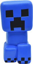 MediaMarkt JUST TOYS Minecraft: Super Charged Creeper - Mega SquishMe - Figure collettive (Blu/Nero)