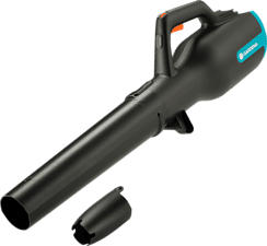 GARDENA PowerJet 18V P4A - Souffleur avec batterie (Noir/Bleu)