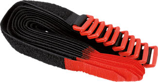 VELCRO 1010000333002 - Attaches de câble (Noir/Rouge)
