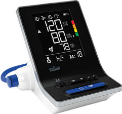 BRAUN ExactFit 5 Connect BUA 6350 - Blutdruckmessgerät (Weiss/Schwarz)