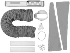 ELECTROLUX EWK04 - Fensterkit (Grau/Weiss)