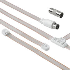 HAMA 205218 - Antenne câblée (Blanc)