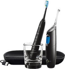 PHILIPS SONICARE Sonicare AirFloss Pro/Ultra HX8494/03 - Hydropulseur (Noir)