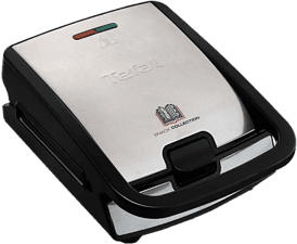 TEFAL Snack Collection SW857DCH - Kombigerät (Schwarz/Edelstahl)
