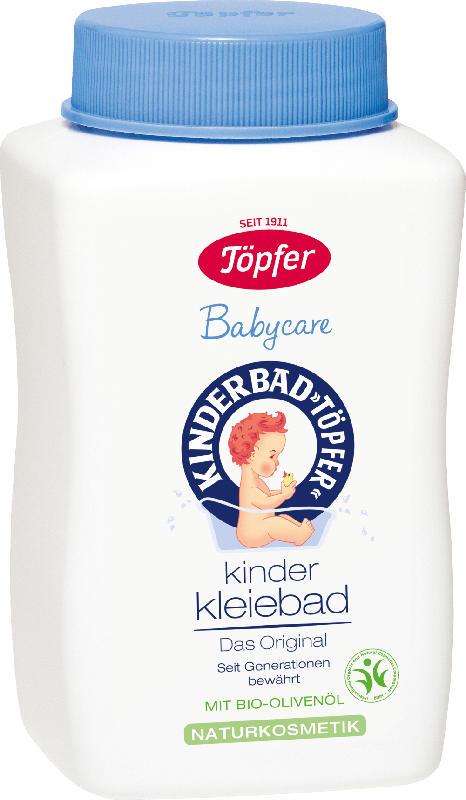 Töpfer Badezusatz Kinder Kleiebad