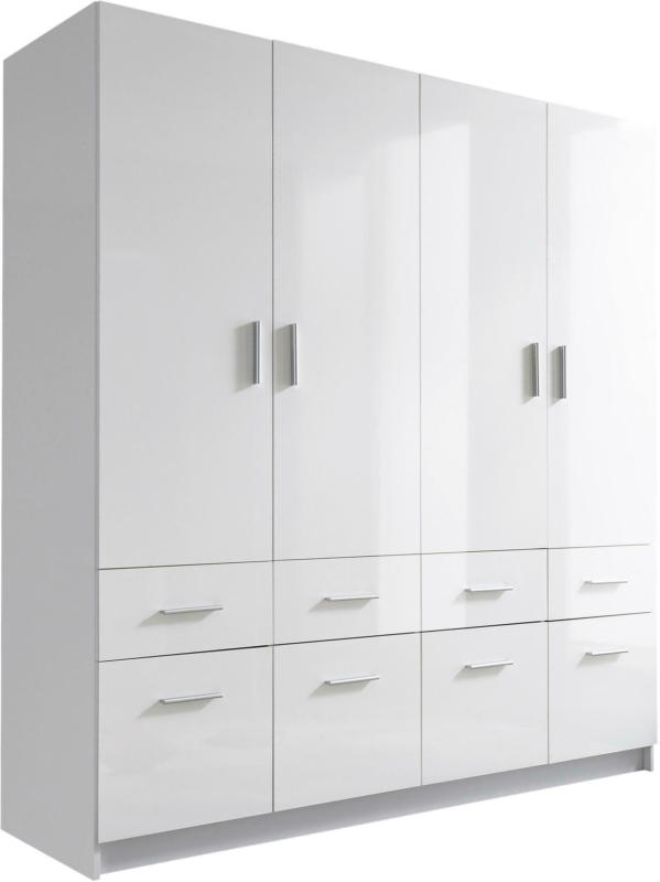 Drehtürenschrank in Weiss 'Hagen'