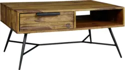 Couchtisch 'Nishan' , ca. 87x55 cm, aus Sheesham