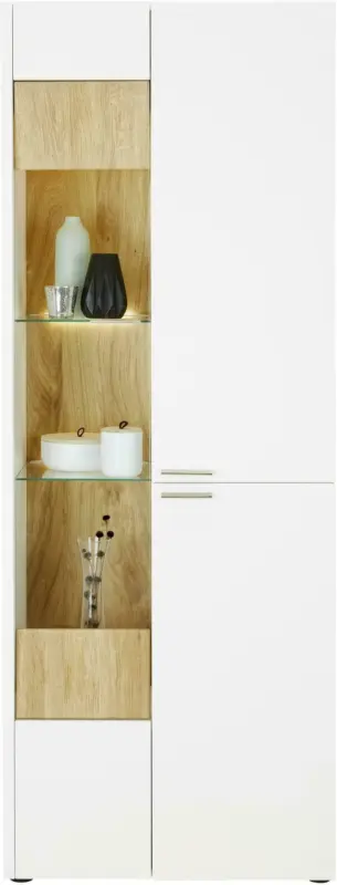 Vitrine aus Eiche Massiv