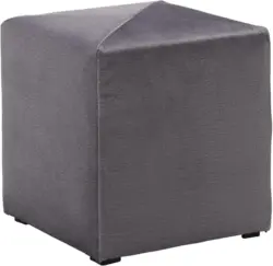 Hocker in Schwarz