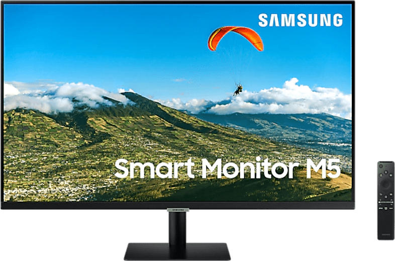 Smart Monitor M5, 27 Zoll, FHD, HDR10, 60Hz, 8ms, 250cd, VA, Schwarz (LS27AM500NRXEN)