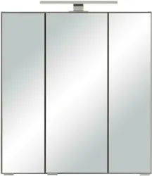Spiegelschrank in Graphitfarben