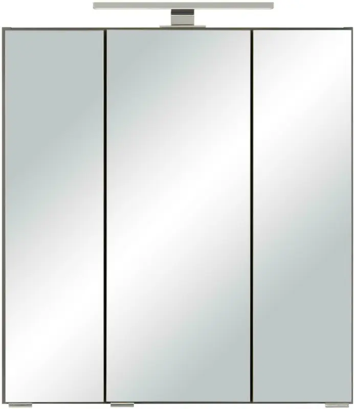 Spiegelschrank in Graphitfarben