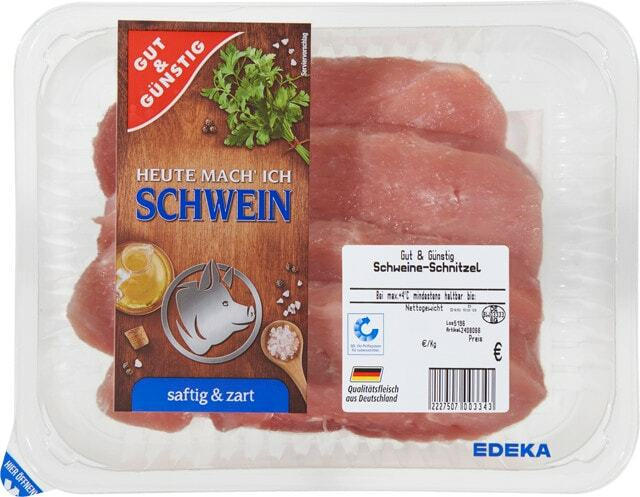 Gut & Günstig Zarte Schweine-Schnitzel