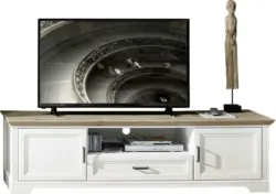 TV-Element 'Jasmin' , weiß, eiche